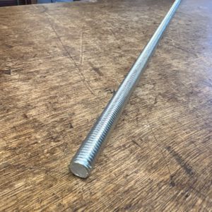 820.190 Gegalv draadeind   10 mm / L. 2 m