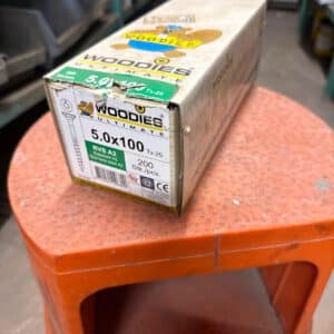 885.192 RVS Schroeven Woodies 5 x 80 mm  - 200 st