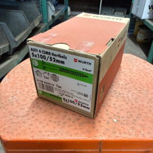 885.090 RVS Hardh. Schroeven  5 x 100 mm  100 st