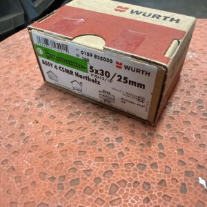885.000 RVS Hardh. Schroeven  5 x 30 mm - 100 st
