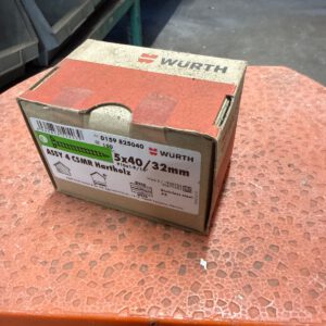 885.010 RVS Hardh. Schroeven  5 x 40 mm  100 st