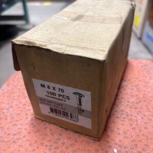 700.370 Slotschroeven  8 x  70 mm