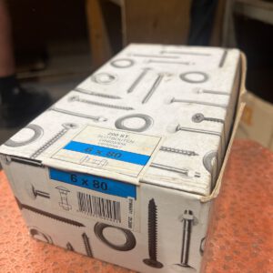 700.790 Slotschroeven  6 x  80 mm