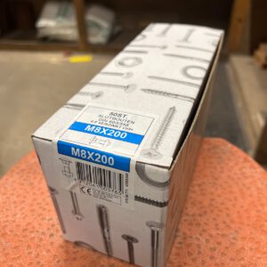 700.610 Slotschroeven  8 x 200 mm
